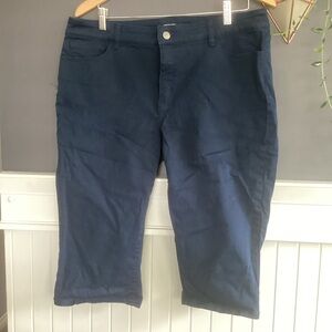 Chaps Cotton Twill Capris